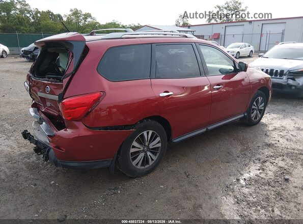 5N1DR2MM7HC676905 2017 NISSAN PATHFINDER Red Rear right