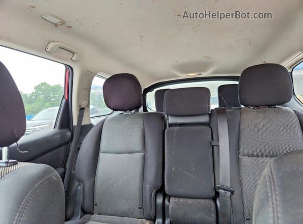 5N1DR2MM7HC682431 2017 NISSAN PATHFINDER Burgundy Вид задніх сидінь