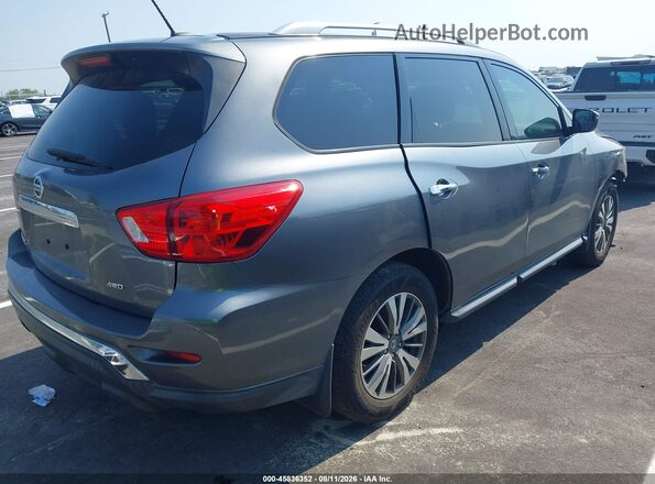 5N1DR2MM7HC909715 2017 NISSAN PATHFINDER Silver Tył prawy