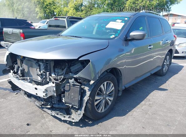 5N1DR2MM7HC909715 2017 NISSAN PATHFINDER Silver Przód lewy