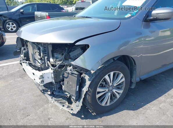 5N1DR2MM7HC909715 2017 NISSAN PATHFINDER Silver Widok z przodu