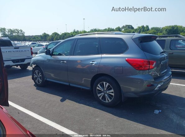 5N1DR2MM7HC909715 2017 NISSAN PATHFINDER Silver Widok wnętrza z tyłu