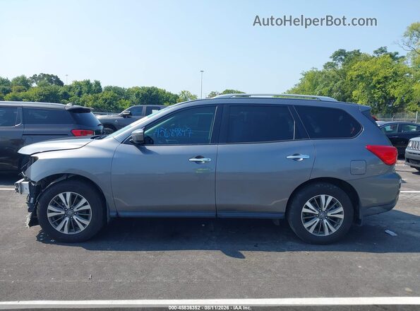 5N1DR2MM7HC909715 2017 NISSAN PATHFINDER Silver Widok wnętrza 360 stopni