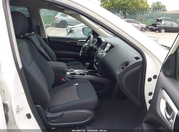 5N1DR2MM7HC910573 2017 NISSAN PATHFINDER White წინა სალონის ხედი