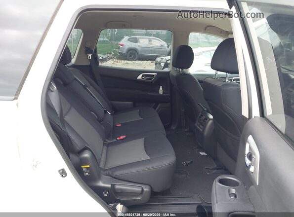 5N1DR2MM7HC910573 2017 NISSAN PATHFINDER White VIN კოდის სტიკერის ხედი