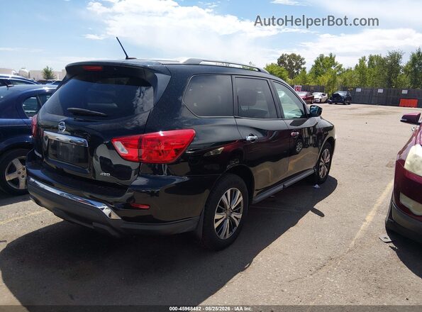 5N1DR2MM7HC910749 2017 NISSAN PATHFINDER Blue Vista interior trasera