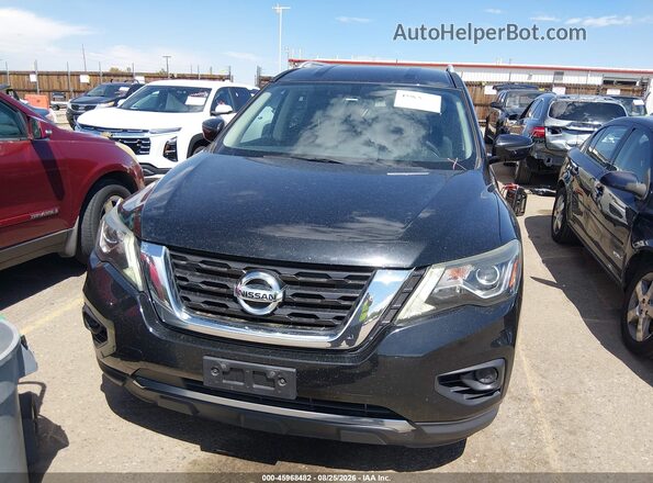 5N1DR2MM7HC910749 2017 NISSAN PATHFINDER Blue Vista del cuadro de instrumentos