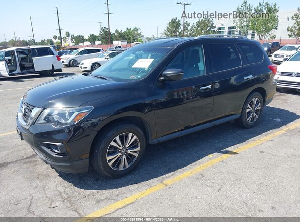 5N1DR2MM7JC604558 2018 NISSAN PATHFINDER Black Передня ліва чверть
