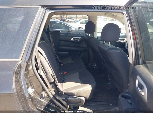 5N1DR2MM7JC604558 2018 NISSAN PATHFINDER Black Вид наклейки з VIN-кодом