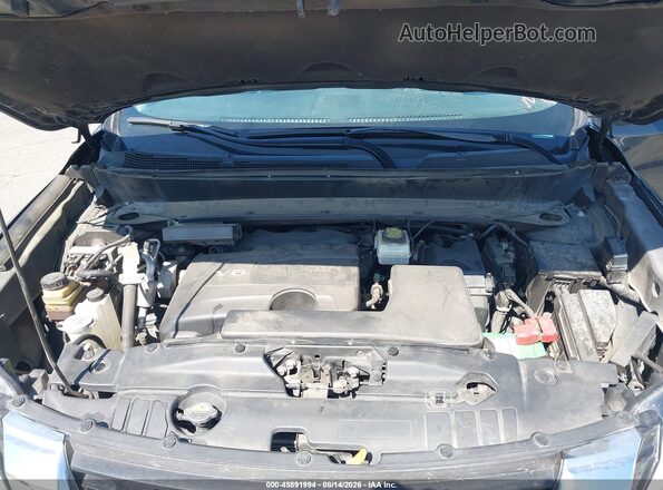 5N1DR2MM7JC604558 2018 NISSAN PATHFINDER Black Вид ззаду