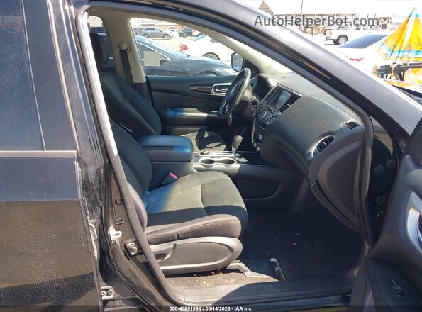 5N1DR2MM7JC604558 2018 NISSAN PATHFINDER Black Вид салону спереду