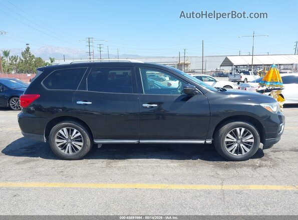 5N1DR2MM7JC604558 2018 NISSAN PATHFINDER Black Вид задньої частини салону