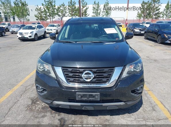 5N1DR2MM7JC604558 2018 NISSAN PATHFINDER Black Вид щитка приладів