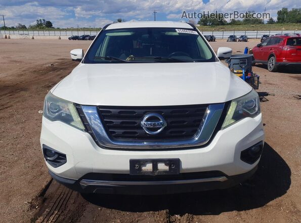 5N1DR2MM7JC611736 2018 NISSAN PATHFINDER White Вид спереду