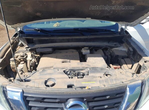 5N1DR2MM7JC611736 2018 NISSAN PATHFINDER White Вид задньої частини салону