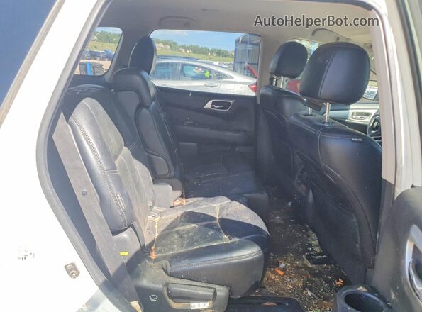 5N1DR2MM7JC611736 2018 NISSAN PATHFINDER White Вид задніх сидінь