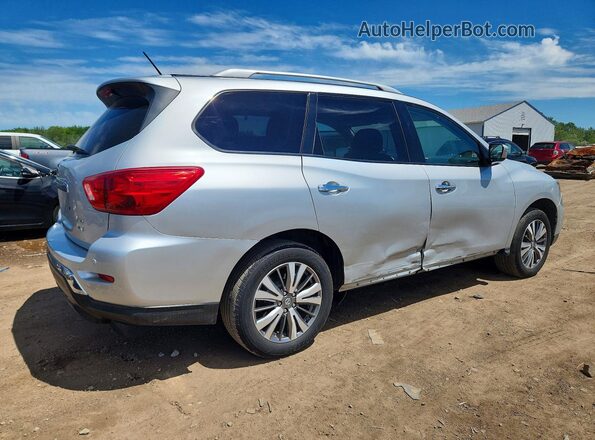 5N1DR2MM7JC634739 2018 NISSAN PATHFINDER Silver Задня права чверть
