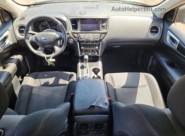 5N1DR2MM7JC634739 2018 NISSAN PATHFINDER Silver Вид панелі приладів