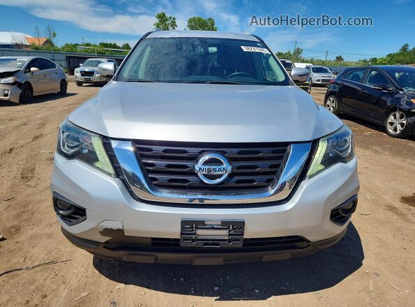 5N1DR2MM7JC634739 2018 NISSAN PATHFINDER Silver Вид спереду