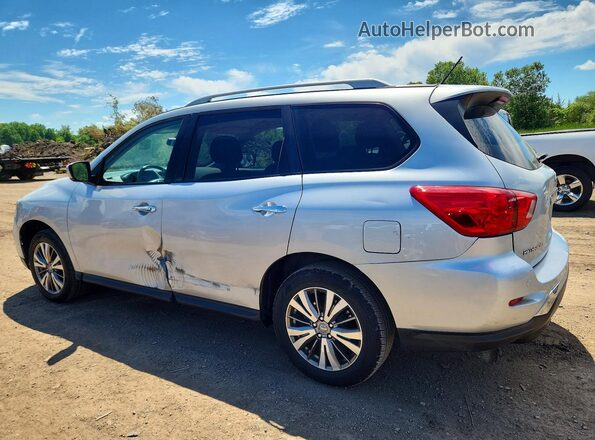 5N1DR2MM7JC634739 2018 NISSAN PATHFINDER Silver Задня ліва чверть