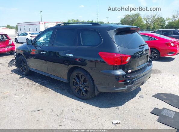 5N1DR2MM7JC639326 2018 NISSAN PATHFINDER Черный Задняя левая четверть