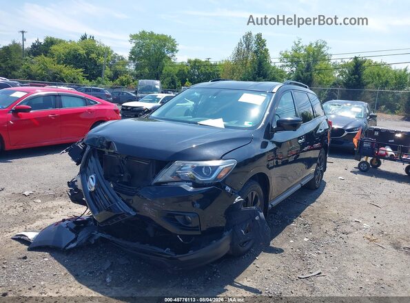 5N1DR2MM7JC639326 2018 NISSAN PATHFINDER Черный Передняя левая четверть