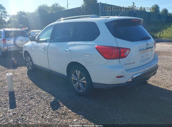 5N1DR2MM7JC642713 2018 NISSAN PATHFINDER White Rear left