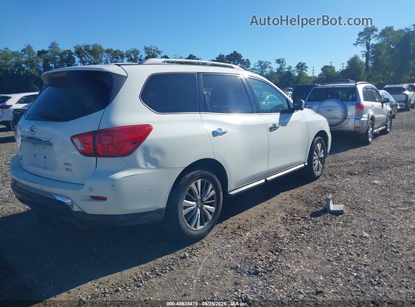 5N1DR2MM7JC642713 2018 NISSAN PATHFINDER White Rear right