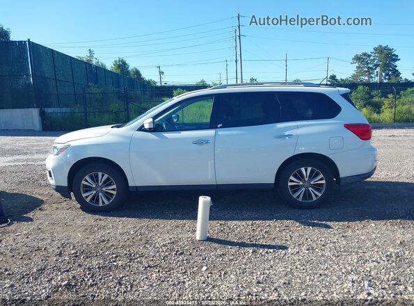 5N1DR2MM7JC642713 2018 NISSAN PATHFINDER White 360 interior view