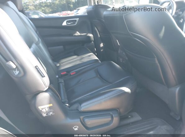 5N1DR2MM7JC642713 2018 NISSAN PATHFINDER White VIN sticker view