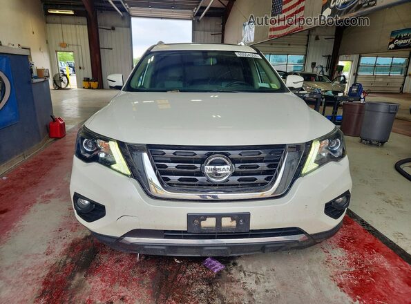 5N1DR2MM7KC587245 2019 NISSAN PATHFINDER White Դիմացի տեսք