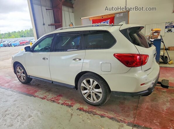 5N1DR2MM7KC587245 2019 NISSAN PATHFINDER White Հետևի ձախ