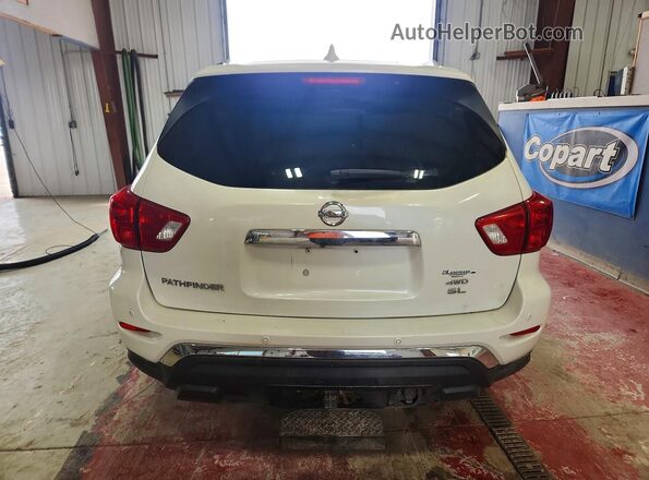 5N1DR2MM7KC587245 2019 NISSAN PATHFINDER White Հետևի տեսք