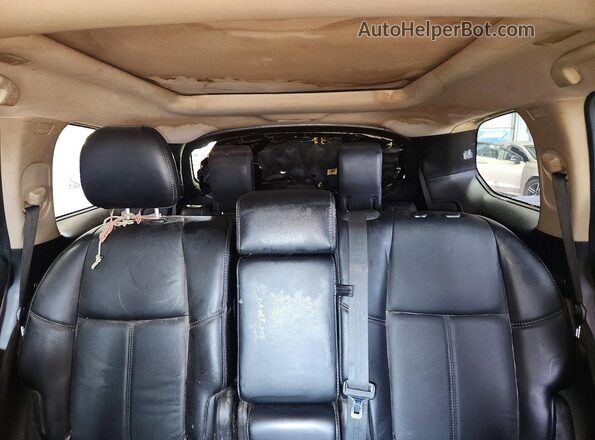 5N1DR2MM7KC587245 2019 NISSAN PATHFINDER White Հետևի նստատեղերի տեսք