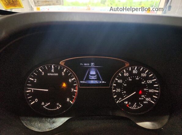 5N1DR2MM7KC587245 2019 NISSAN PATHFINDER White Սարքավորումների վահանակի տեսք