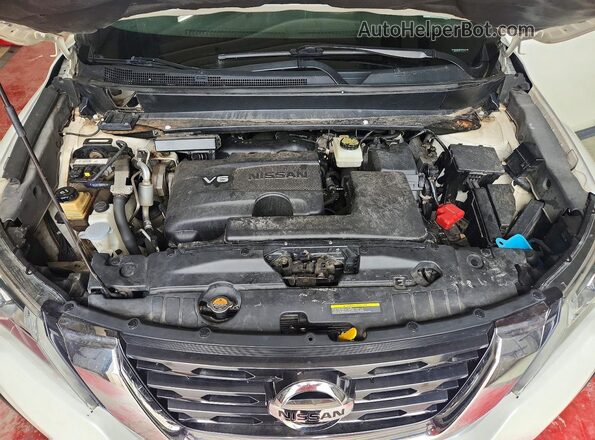 5N1DR2MM7KC587245 2019 NISSAN PATHFINDER White Շարժիչի բաժամունքի տեսք