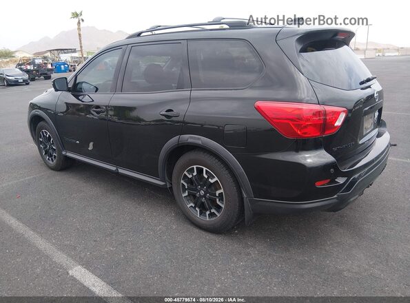 5N1DR2MM7KC653602 2019 NISSAN PATHFINDER Black უკანა მარცხენა