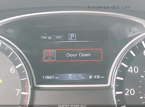 5N1DR2MM7KC653602 2019 NISSAN PATHFINDER Black უკანა სავარძლების ხედი