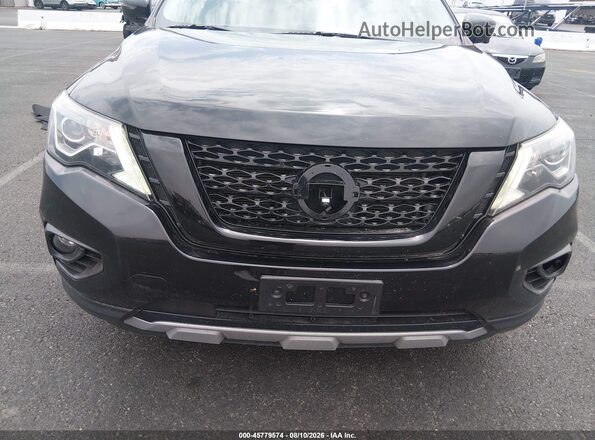 5N1DR2MM7KC653602 2019 NISSAN PATHFINDER Black წინა ხედი