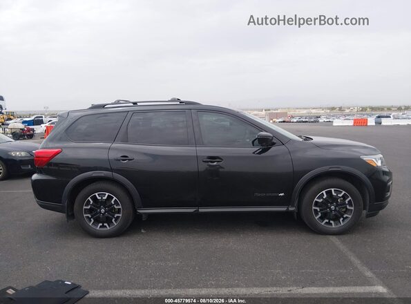 5N1DR2MM7KC653602 2019 NISSAN PATHFINDER Black უკანა სალონის ხედი