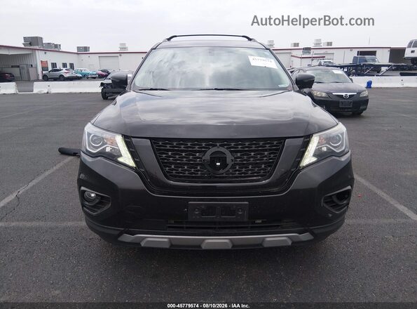 5N1DR2MM7KC653602 2019 NISSAN PATHFINDER Black ხელსაწყოთა პანელის ხედი
