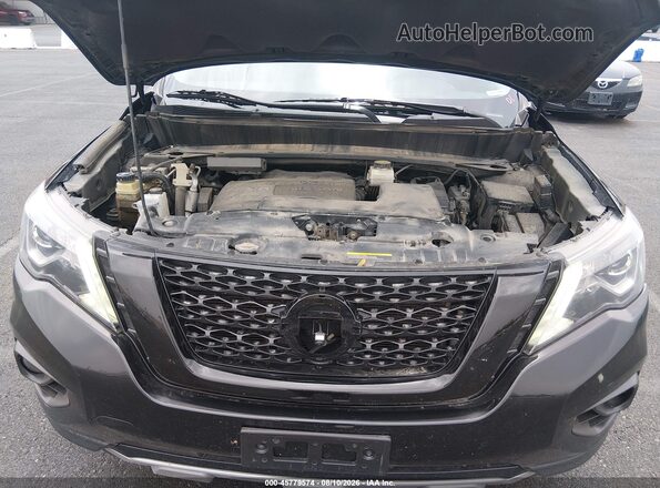 5N1DR2MM7KC653602 2019 NISSAN PATHFINDER Black უკანა ხედი