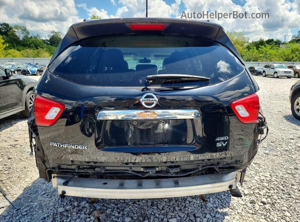 5N1DR2MM8HC618303 2017 NISSAN PATHFINDER Black Հետևի տեսք
