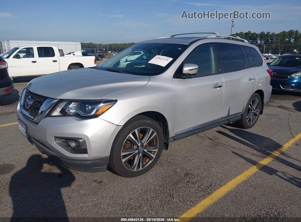 5N1DR2MM8HC648305 2017 NISSAN PATHFINDER Silver Przód lewy