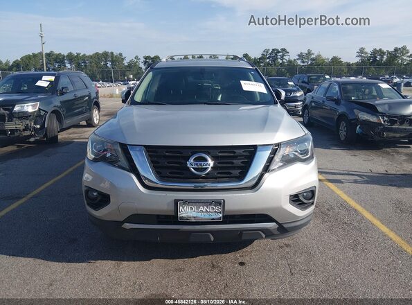 5N1DR2MM8HC648305 2017 NISSAN PATHFINDER Silver Widok zestawu wskaźników