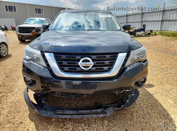 5N1DR2MM8HC693311 2017 NISSAN PATHFINDER Black Engine compartment view