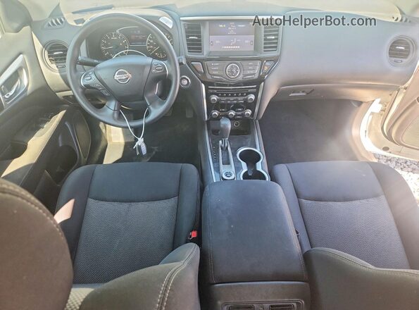 5N1DR2MM8HC695012 2017 NISSAN PATHFINDER White წინა პანელის ხედი