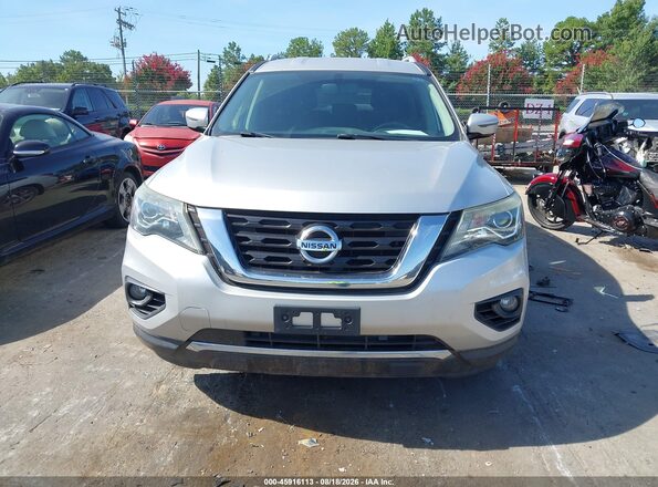 5N1DR2MM8HC697973 2017 NISSAN PATHFINDER Gray ხელსაწყოთა პანელის ხედი