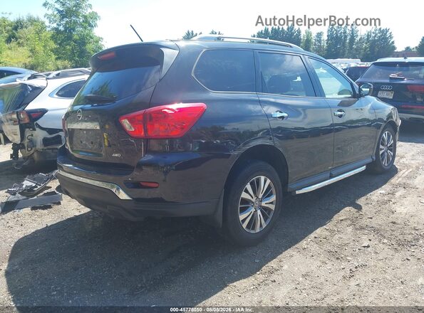 5N1DR2MM8HC902563 2017 NISSAN PATHFINDER Black Задня права чверть