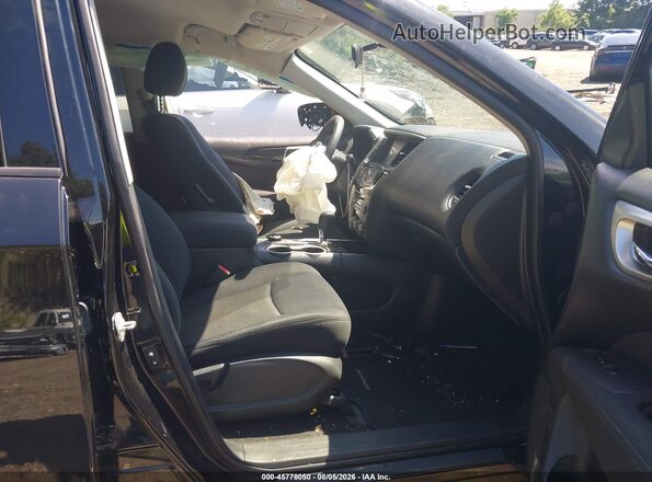 5N1DR2MM8HC902563 2017 NISSAN PATHFINDER Black Вид салону спереду